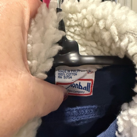 Cannonball Kids Aviator Jacket with Sherpa Collar - Picture 4 of 8